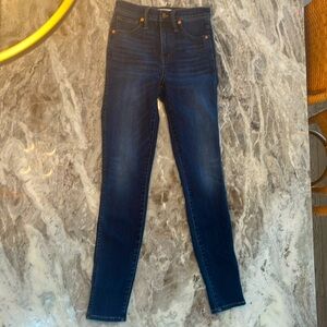 Madewell High Rise Skinny Jeans. Tall
